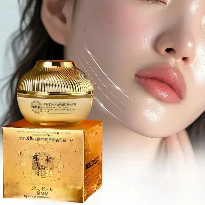 Luxury Lifting Face Cream with Placenta Extract, Collagen, Dna, Niacinamide, Centella, Anti-Wrinkle, Alcohol-Free, Smooth Texture, Perfect Gift, Firming Deep Hydration, Anti Wrinkle Moisturizer, Firm Anti Aging