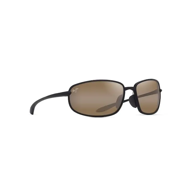 Maui Jim Ho'okipa R Lite Sunglasses H370-02A Matte Black Frame HCL Bronze Lenses