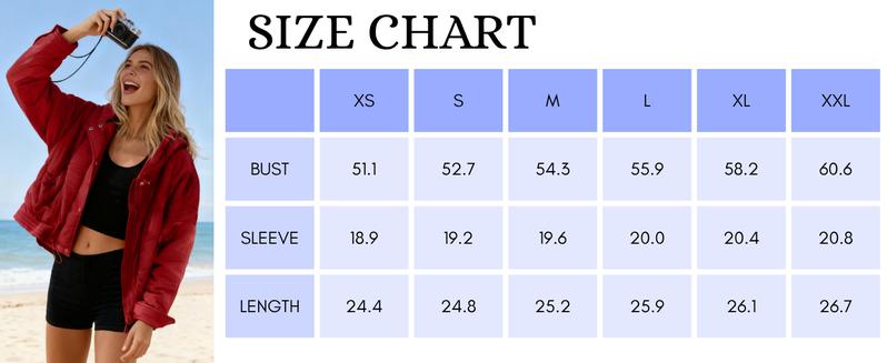 SCUSTY Womens Hooded Puffer Jacket Lightweight Hoodies Quilted Long Sleeve Oversized Warm Winter Coat