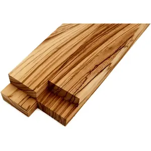 Zebrawood Lumber Board - 3/4" x 2" (4 Pcs)