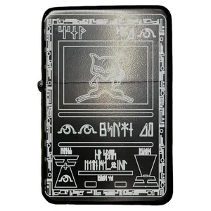 Ancient Mew Engraved Lighter Case - Lighter Accessory, windproof lighter