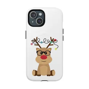 Magnet, Christmas Rudoff Reindeer, Festive Holiday Decor, Cute Fridge Magnets, Xmas Stocking Stuffer