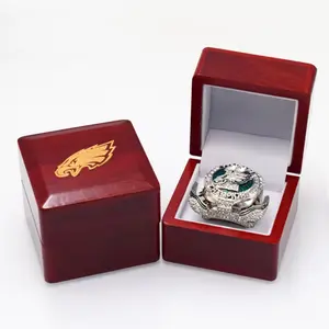 Eagle wing pop Championship ring with Display Case