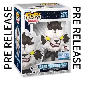 Funko Pop! Baek Yoonho (Silver Mane) #2273 (Solo Leveling) Anime - Vinyl Figure - Collectible
