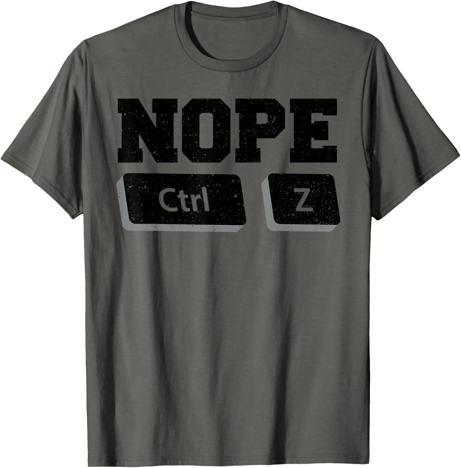 Programmer: Nope Ctrl Z - Coding Sayings T-Shirt - Josephroycos Shop 76B092TSRJR8