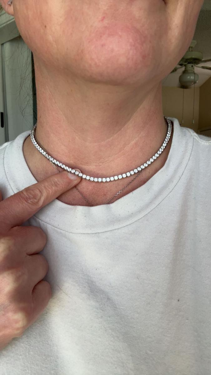 Item: White Gold, 15 Inches