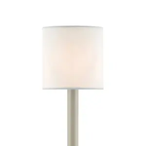 White Cotton Chandelier Shade