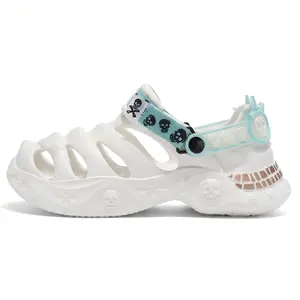 Skeleton Cruiser Chunky Sole Sandals Boy Footwear Shoe Walking Shoes Walking Shoes Slide Platform Slipper Breathable Flipflop Dance Bathroom toe