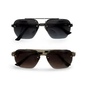 #10-YX35007 CICI Sunglasses Premium Vintage Square Sunglasses for Women and Men