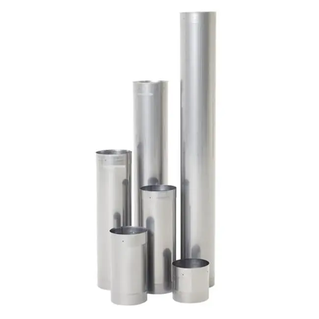 Olympia 3601406 7 x 36 in. Rhino Rigid Stainless Steel 304L Chimney Liner
