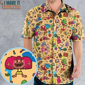 #Spongebobb #Doodlee Hawaiian Shirt Gift Ideas For Cartoon Lovers