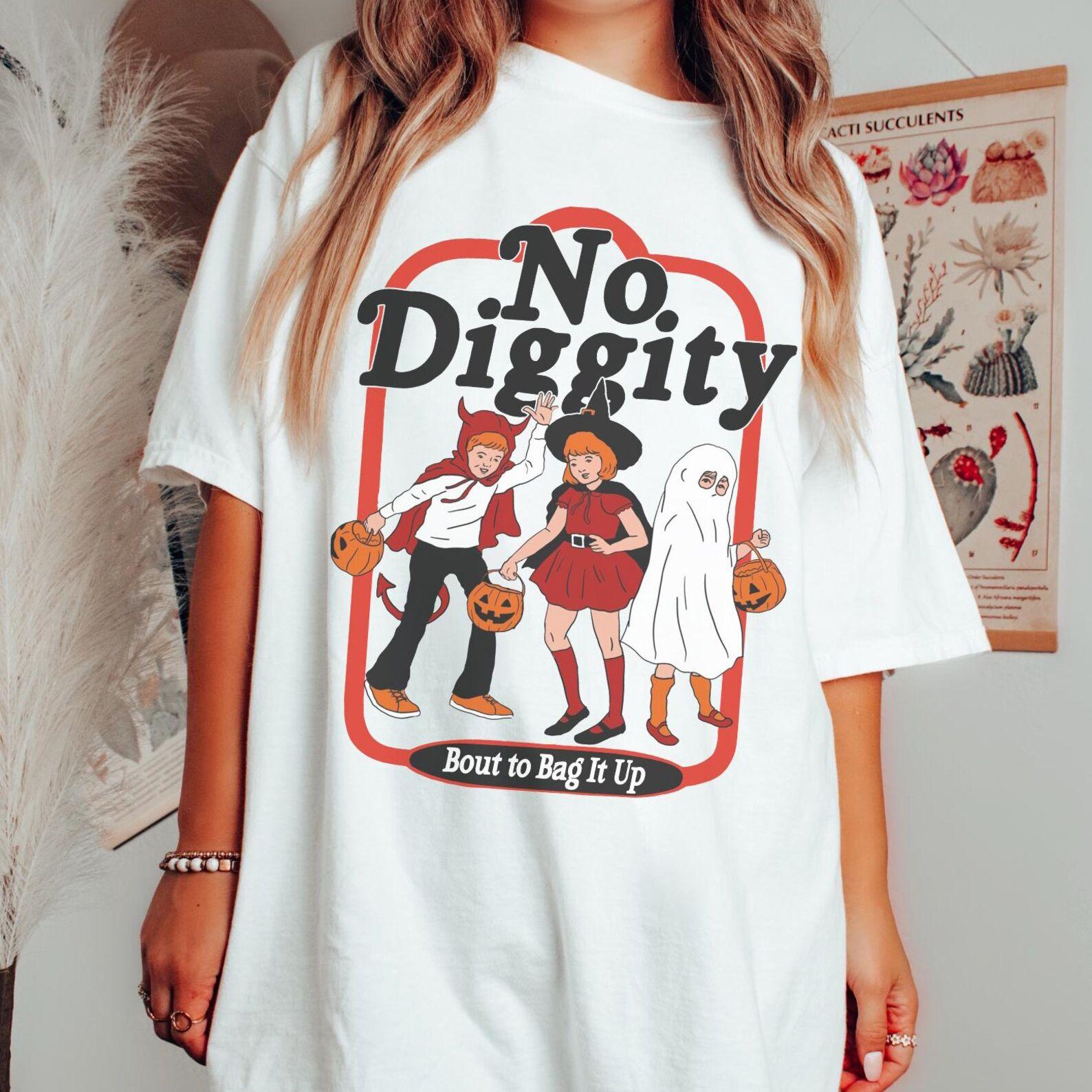 Funny Halloween No Diggity Bout To B &hellip;