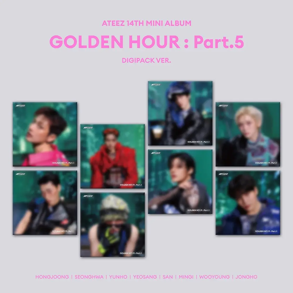 ATEEZ - GOLDEN HOUR : Part.5 [Digipack Ver.]