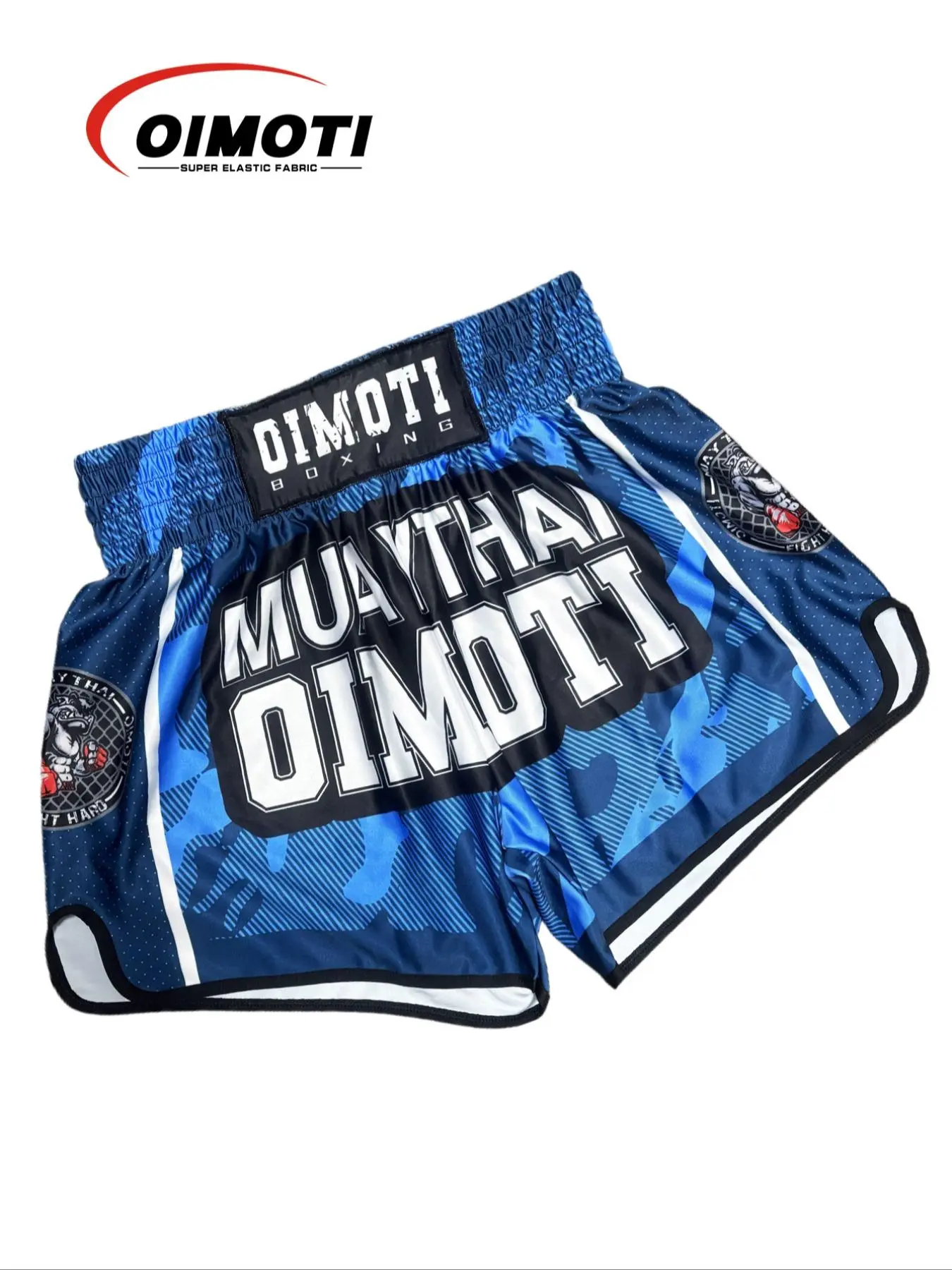 Men's Muay Thai Boxing Shorts, Breathable Quick Drying Gym Shorts, Loose Fit Boxing Trunks for Men, Men's Sportswear for Gym Workout Running, Athletic Wear Shorts