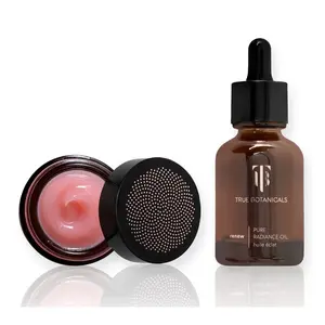 True Botanicals Skinimalism Soft Glowy Oil & Lip Balm Set