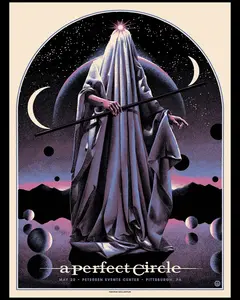 A Perfect Circle: Night Sky Concert Poster