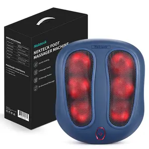 Nekteck Foot Massager with Heat Shiatsu Electric Massage Machine for Neuropathy Plantar Fasciitis Pain Relief and Circulation Perfect Gifts