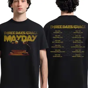 Three Days Grace “Alienation Tour” 2026 North America T-Shirt, Rock Band City Dates Concert Graphic Tee, Three Days Grace Fans Outfit, Vintage Alternative Streetwear Unisex Shirt S-5XL