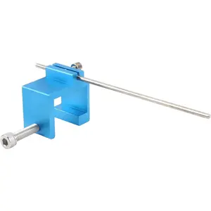 Motorcycle Chain Alignment Tool,Aluminium Chain Adjusting Tool For ATV Sprocket Sport Dirt Bike Motor Scooter Repair Parts-Blue