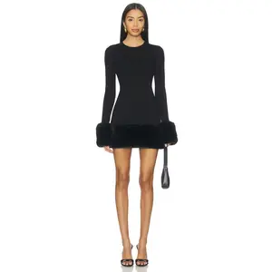 Show Me Your Mumu Drescher Mini Dress in Black