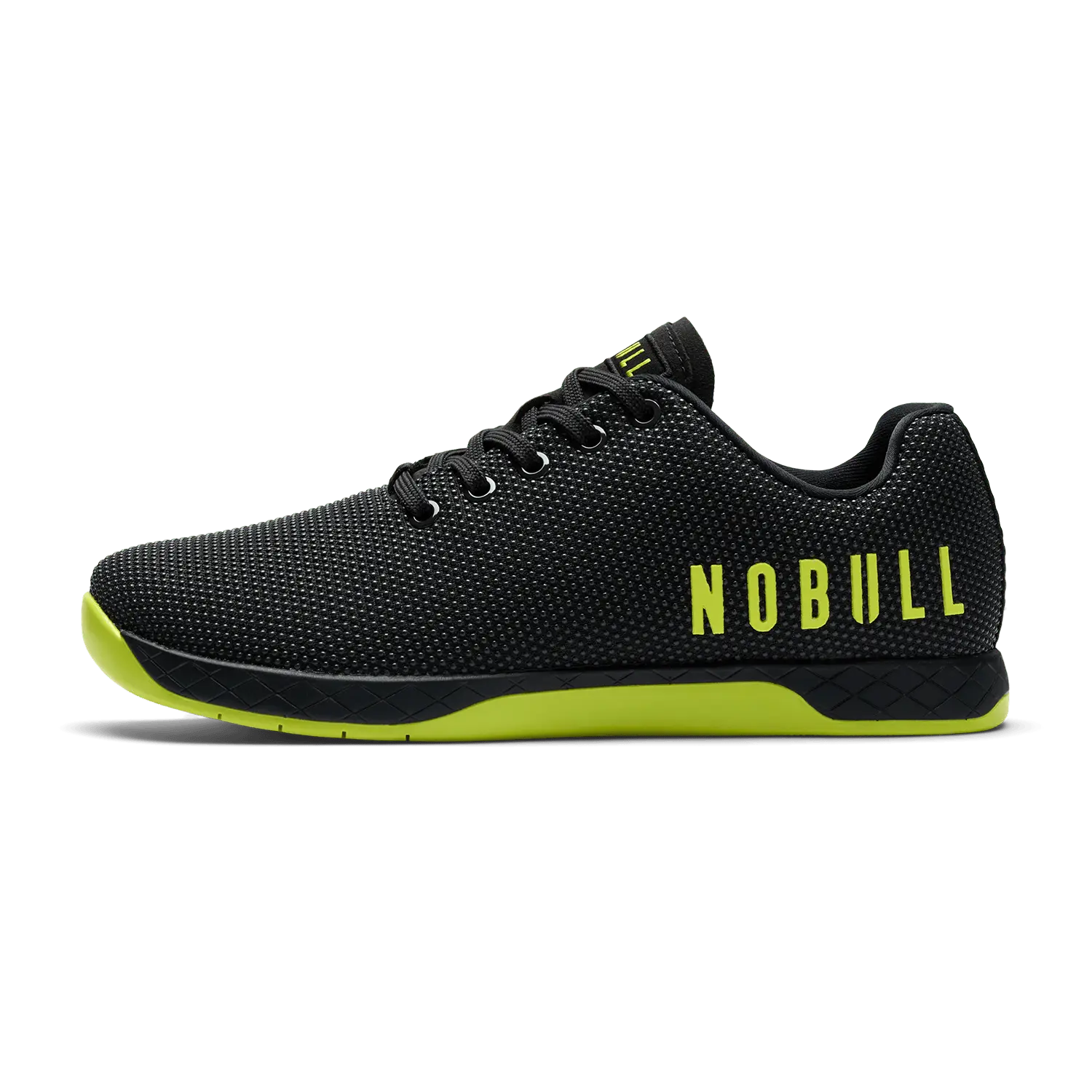 NOBULL Men's Outwork Shoe in Jet Black Zest - OG Strength Training Shoe, Durable Gym Trainer, Lifting Sneaker