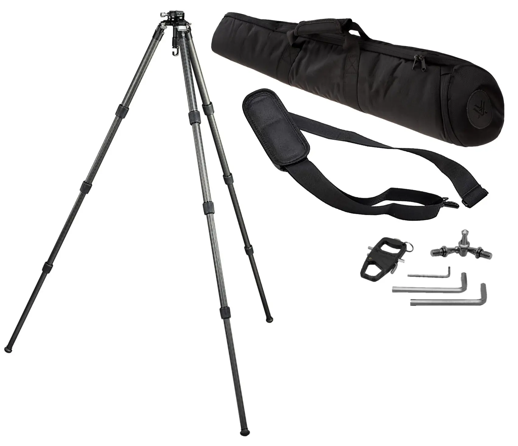 Vortex Optics Radian Carbon Tripod Kit with Leveling Head (TR-RADL)