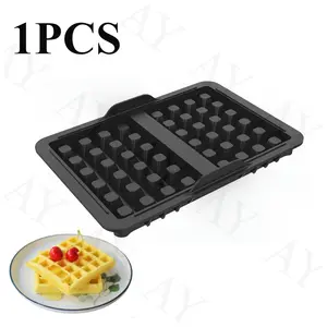 Air Fryer Waffle Silicone Baking Pan Waffle Mold for Ninja AF300EU AF400EU AF451EU SL400EU AF500DE and Many Other Air Fryers