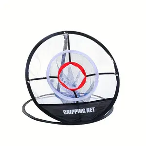 Pop Up Golf Chipping Net, Portable Folding Golf Training Net, Golf Target Chipping Net, Fixed Tools For Indoor/Outdoor Swing - Perfect For Practice And Game Improvement