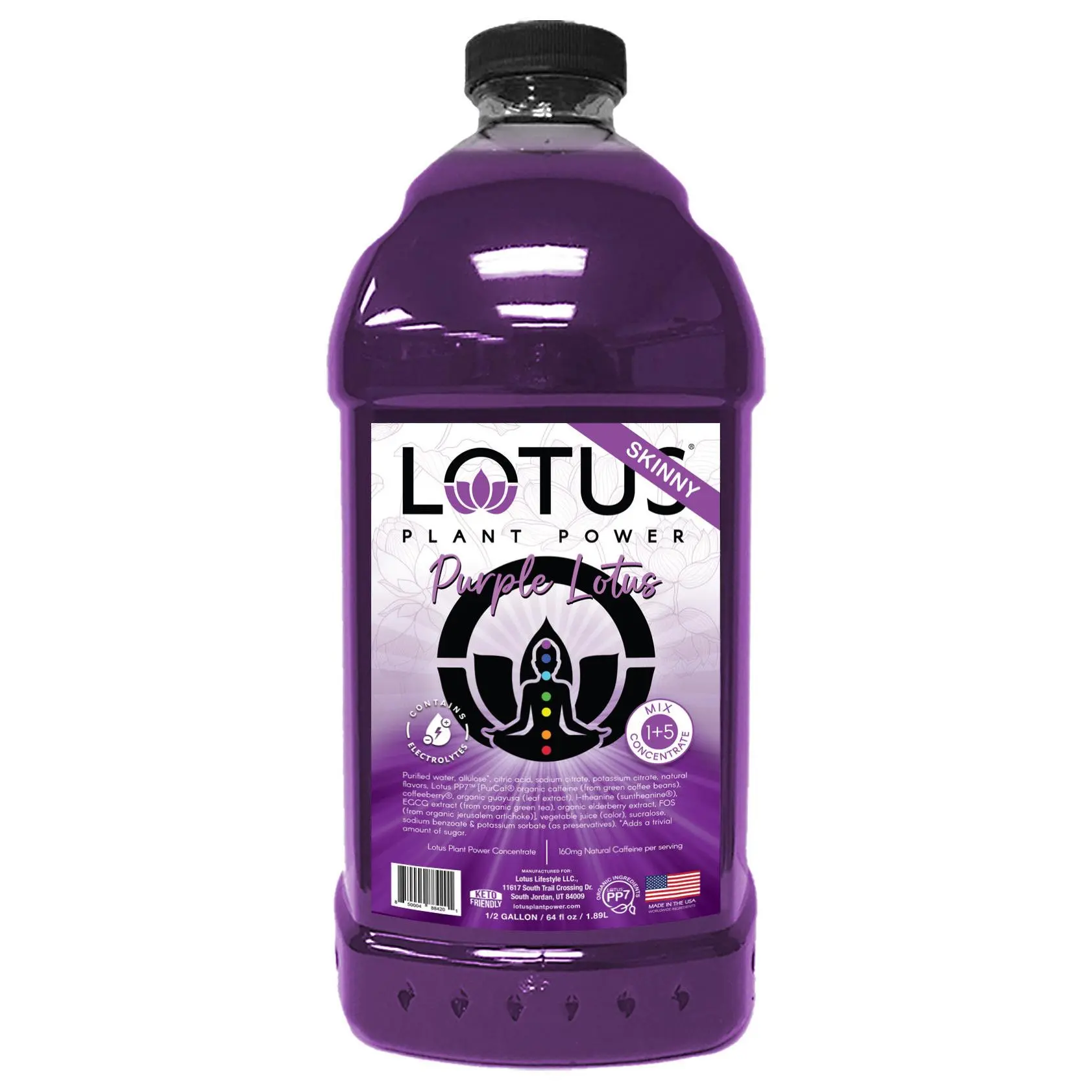 Purple Lotus Plant Power Zero Sugar Concentrate Purple Lotus Plant Power Zero Sugar Concentrate
