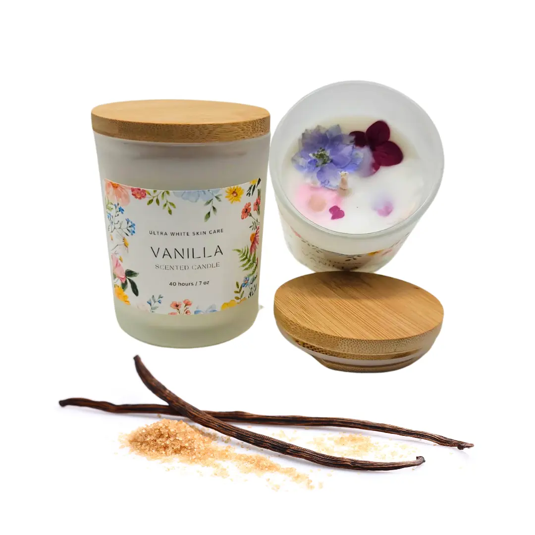 Vanilla Enchantment: Petals in Bloom Candle
