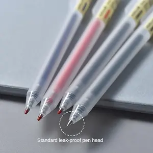Retractable Gel Pen Set, 8/16 Counts 0.5mm Refill Retractable Fine Point Office Accessories, School Supplies, Stationery Supplies for Home School Office