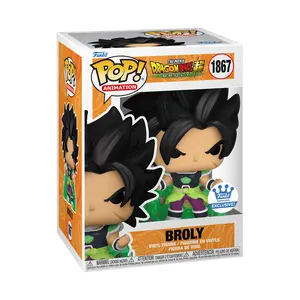Funko Pop! Dragon Ball Super - Broly (Enraged) #1867 Exclusive (Sticker may vary) Collectible Pop Vinyl Figure