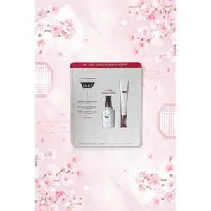 AHC Pro Shot Colla-Juvenation Lift 4 — Intra-Serum (40ml / 1.35 oz) + Capsule-Infused Eye Cream for Face (30ml / 1.01 oz)