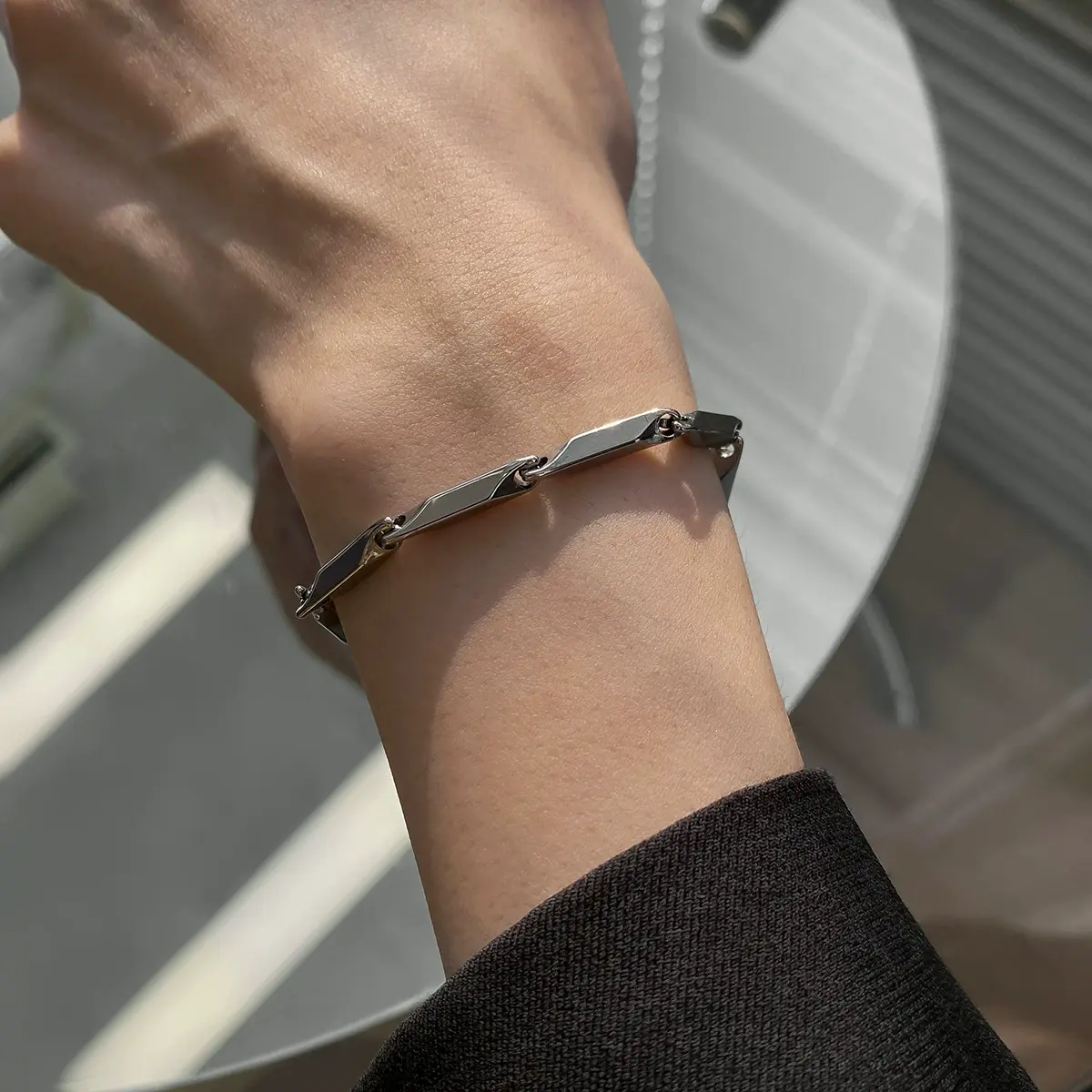 European and American Men's titanium steel Bracelet, Everyday Accessory, Gift Idea, Fashion Styling