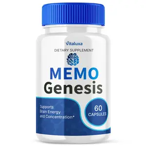 MemoGenesis Capsules, Memo Genesis Brain Health Support Formula (60 Capsules)