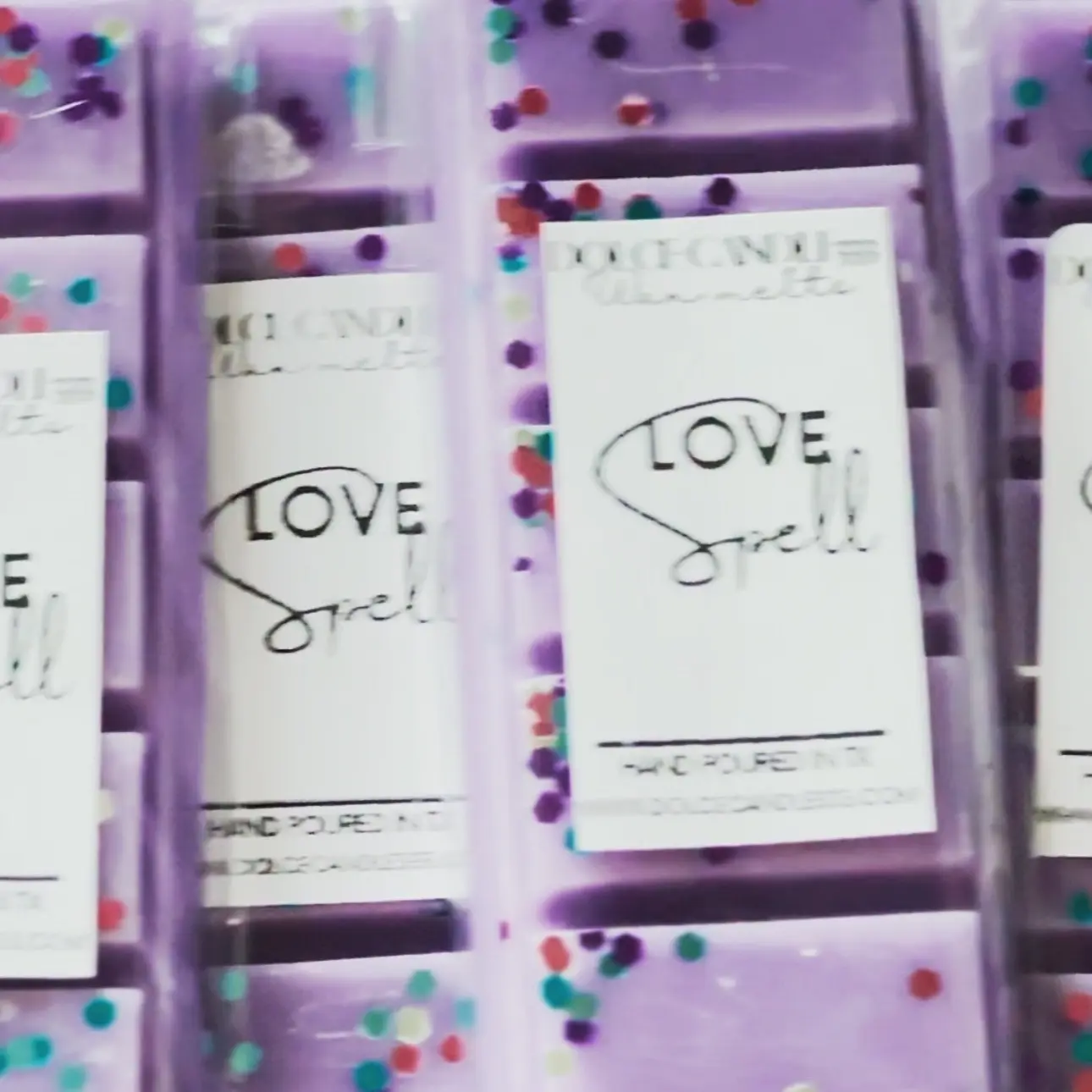 Love Spell Snap Bar Wax Melt Candle Cherry Unscented Fragrance Perfume Scent Scented Freshener