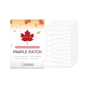 Jaysuing Acne Patches, 549 Pieces, Gentle Formula, Comfortable Skin-Friendly, Natural Acne Care, Waterproof Gel Patches
