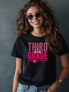 Hello Third Grade T-Shirt - Teacher Team Tee