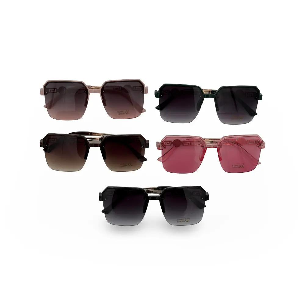 #2-C5313 CICI Sunglasses Premium Vintage Square Sunglasses for Women and Men