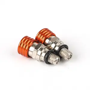 1 Pair Motorcycle M5*0.8cm Front Fork Air Bleeder Valve For KXF CRF YZF CR YZ WR KX F RM 125 250 450 Dirt Bike Motocross