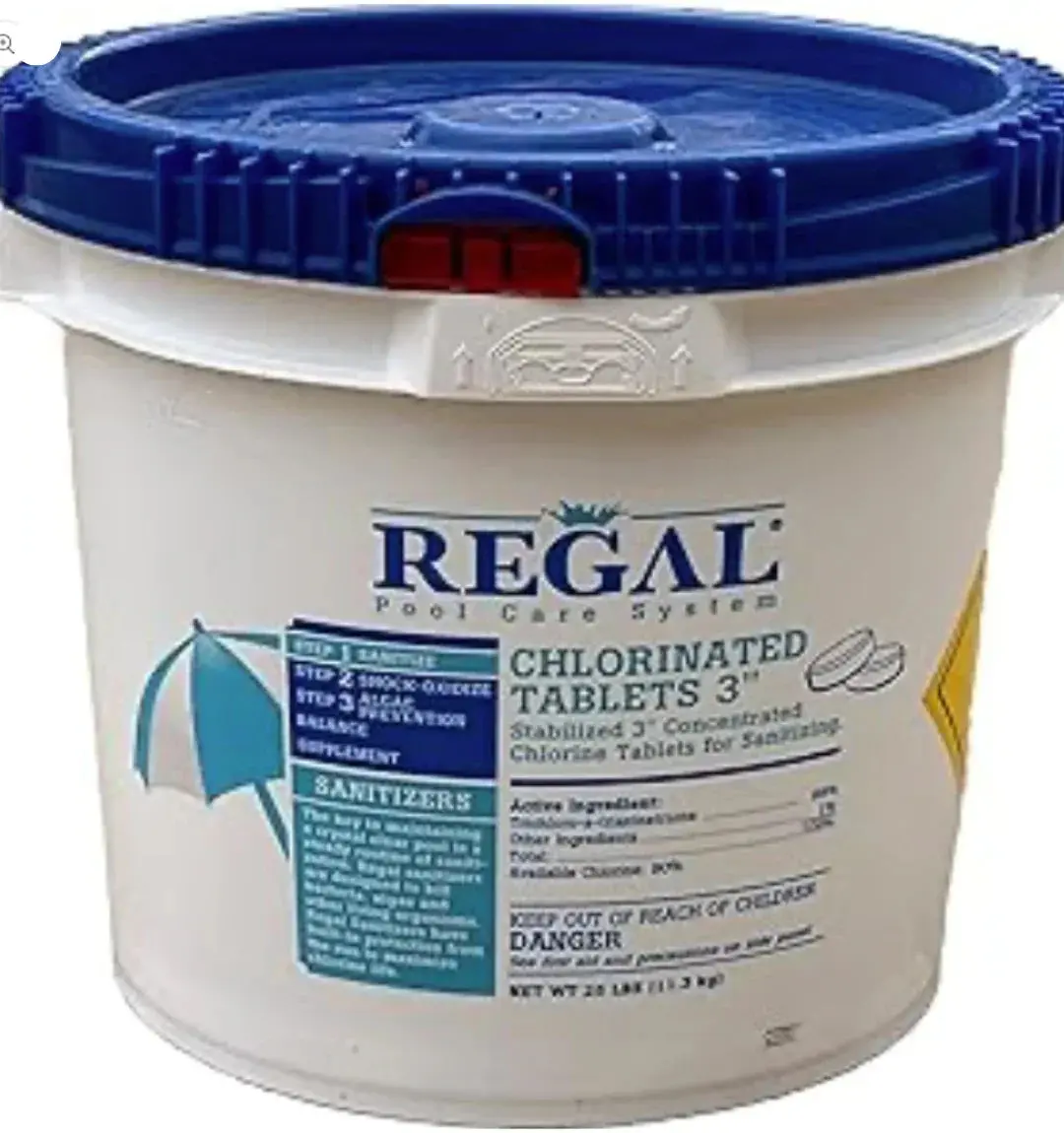 Regal 25lbs Unwrapped 3" Chlorinated Tabs