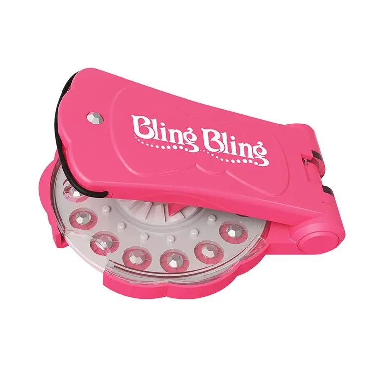 Sparkling Diamond Styling Tools Hair Accessory Gem Set + 180 Colorful Gems, Gem Refill Pack, Illuminate Girls' Hair, Suitable for Clothing, Accessories, etc., Birthday Gift for All Hair Types/Styles - Hair Care Products, Heat-Free Styling Accessories Glit