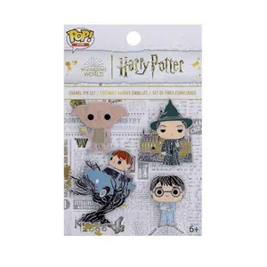 Harry Potter and the Chamber of Secrets 20th Anniversary Enamel Pin 4-Pack Set
