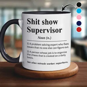 Gift - Chaos Management Expert Definition 11 Oz Mug, Office Gift, Quality Ceramic Mug - Hilarious Office Gift For Supervisor Or Boss Perfect For Coffee Tea Or Chaos