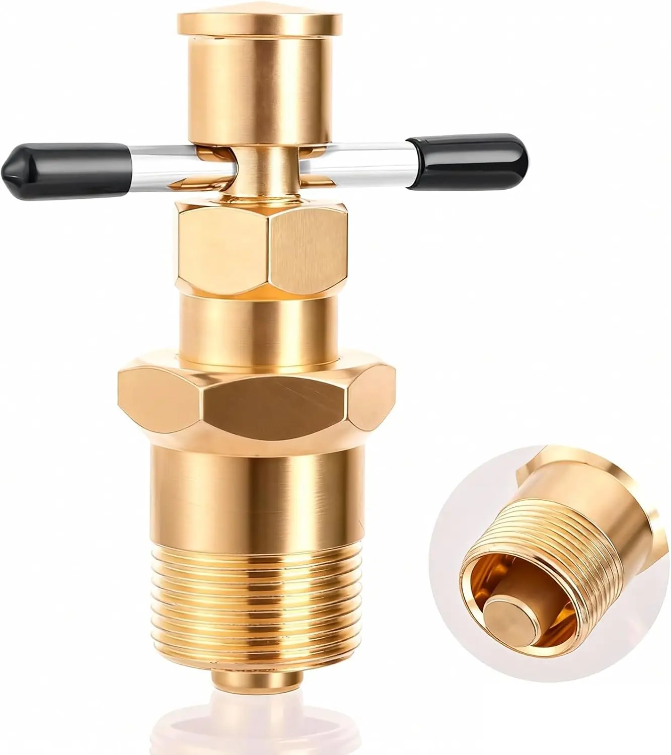 Super Stars Olive Removal Tool for 1/2 and 3/4 in NPT Compression Sleeve – Heavy Duty Ferrule Puller for Plumbing Repair
