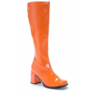Orange Gogo Costume Boots For Adults