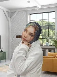 Unique Party Cosplay Mask for Valentine's Day, 3D Digital Printed Funny Full Face Costume, Ideal for Holidays and Themed Events