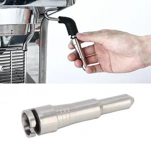 Steam Wand for Coffee Machine, Stainless Steel Steam Nozzle, Compatible with DeLonghi Coffee Machine Steam Nozzle