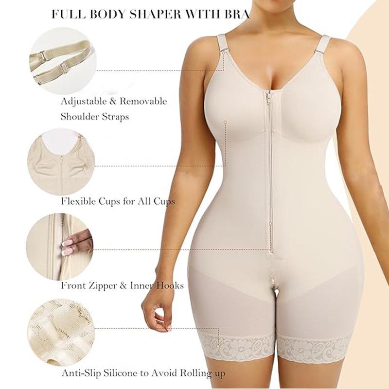 Fajas Colombianas shapewear for Women Tummy Control Butt Lifter Shaper with Zipper Crotch SpringStatements