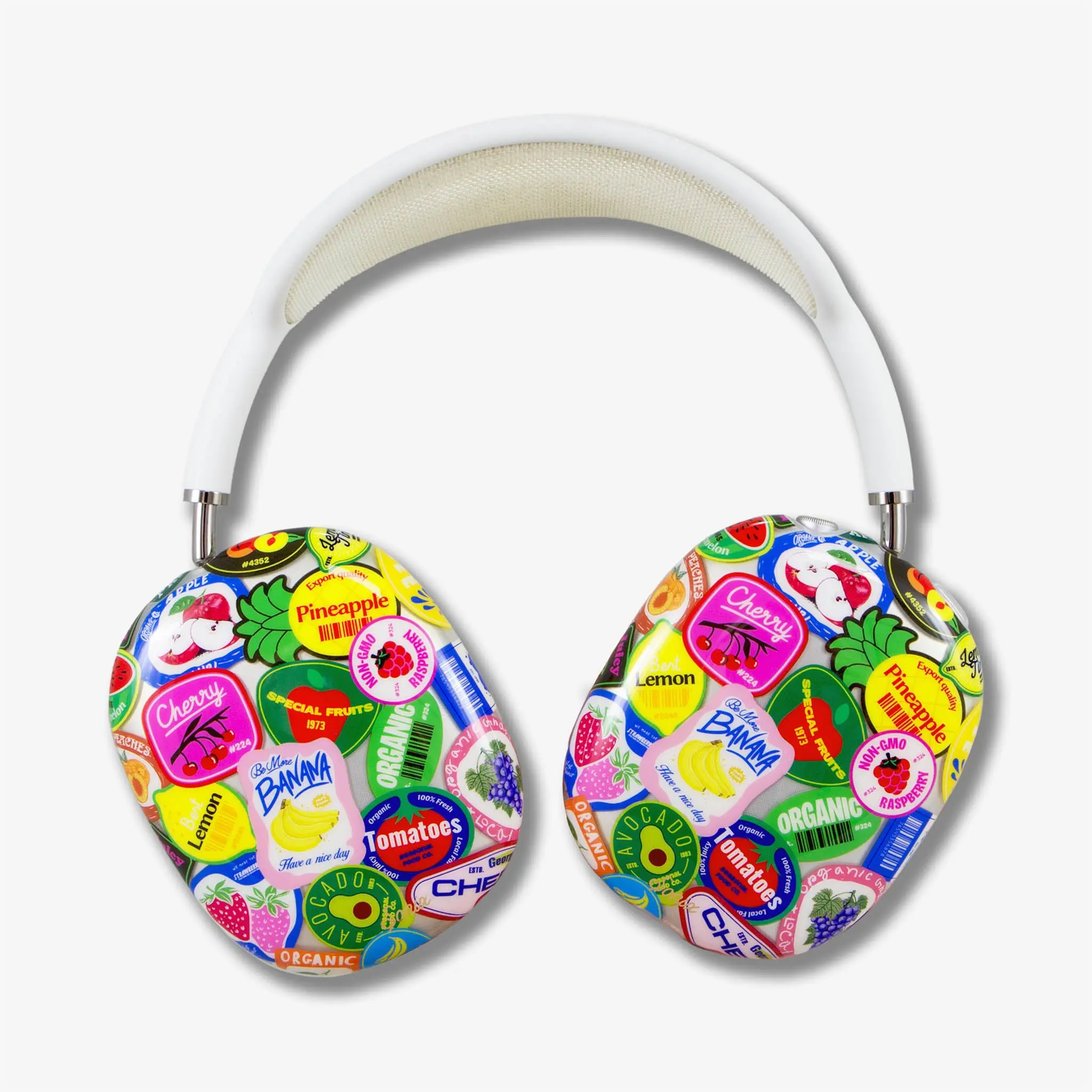 Fruit Stickers AirPods Max Cover